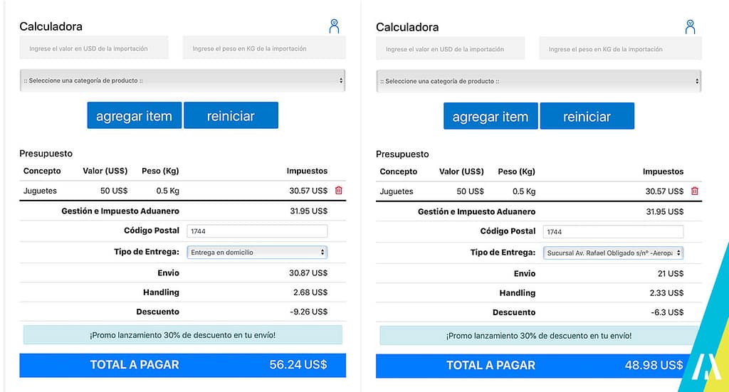 Aerolineas Argentinas Courier
