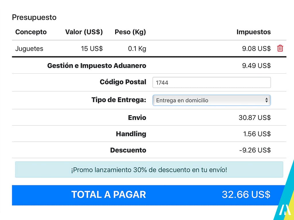 Aerolineas Argentinas Courier