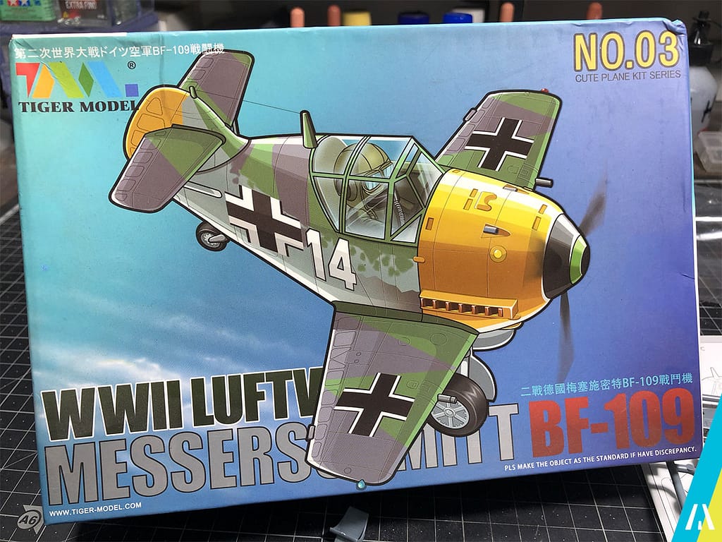 BF109 Eggplane Tiger Model