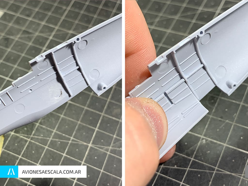 spitfire Mk1 AAE Airfix