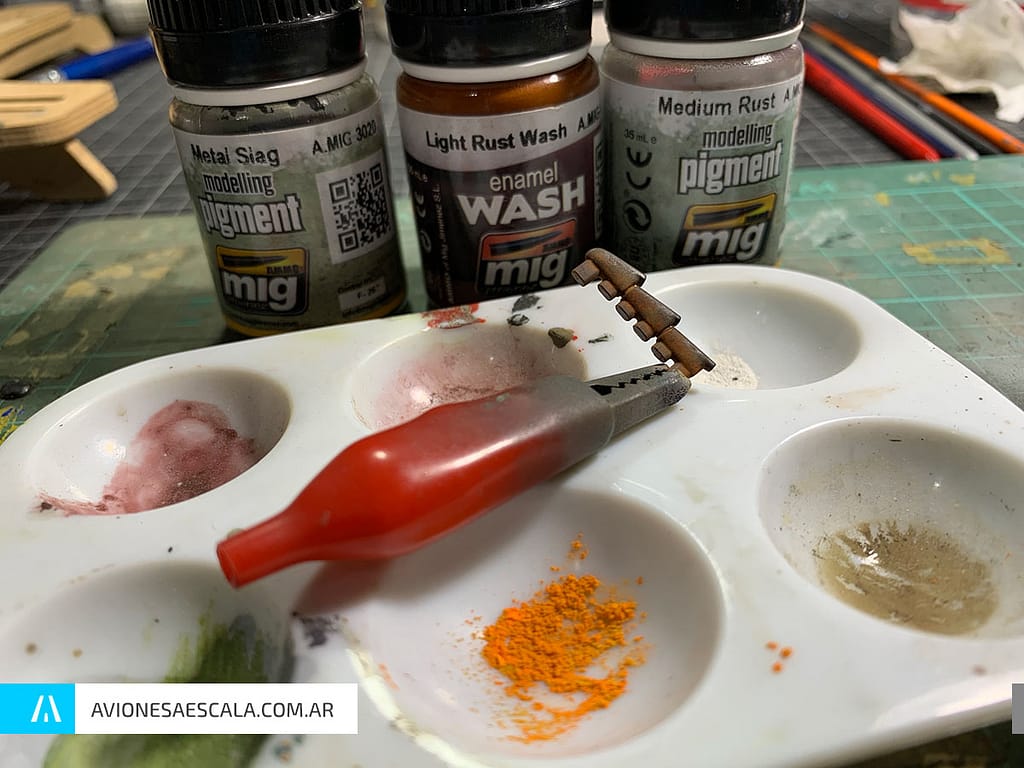 Spitfire mk1 weathering aviones a escala