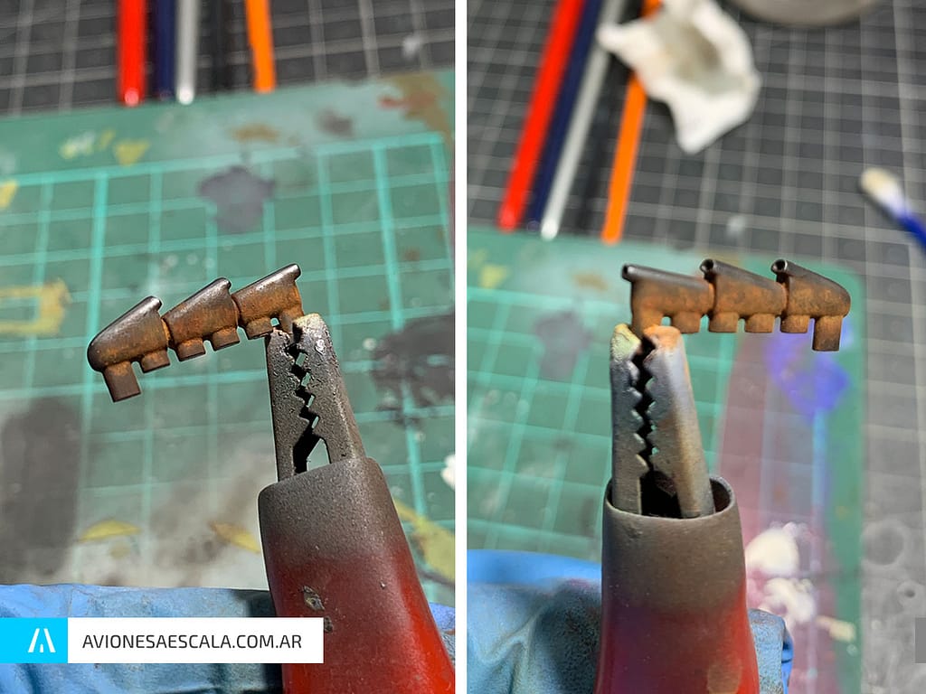 Spitfire mk1 weathering aviones a escala