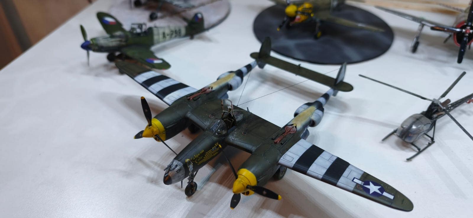 P‑38 Lightning “El Diablo de Dos Colas” — Proyecto de Facundo Flores (IPMS ARME)