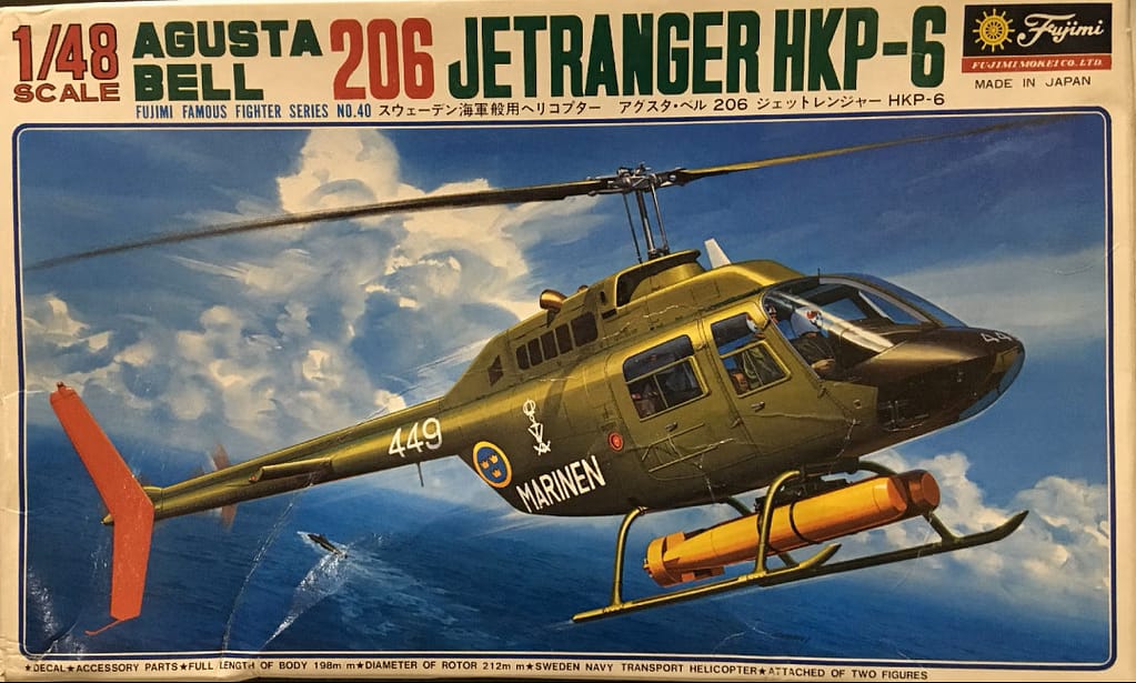 bell 206 fujimi box art
