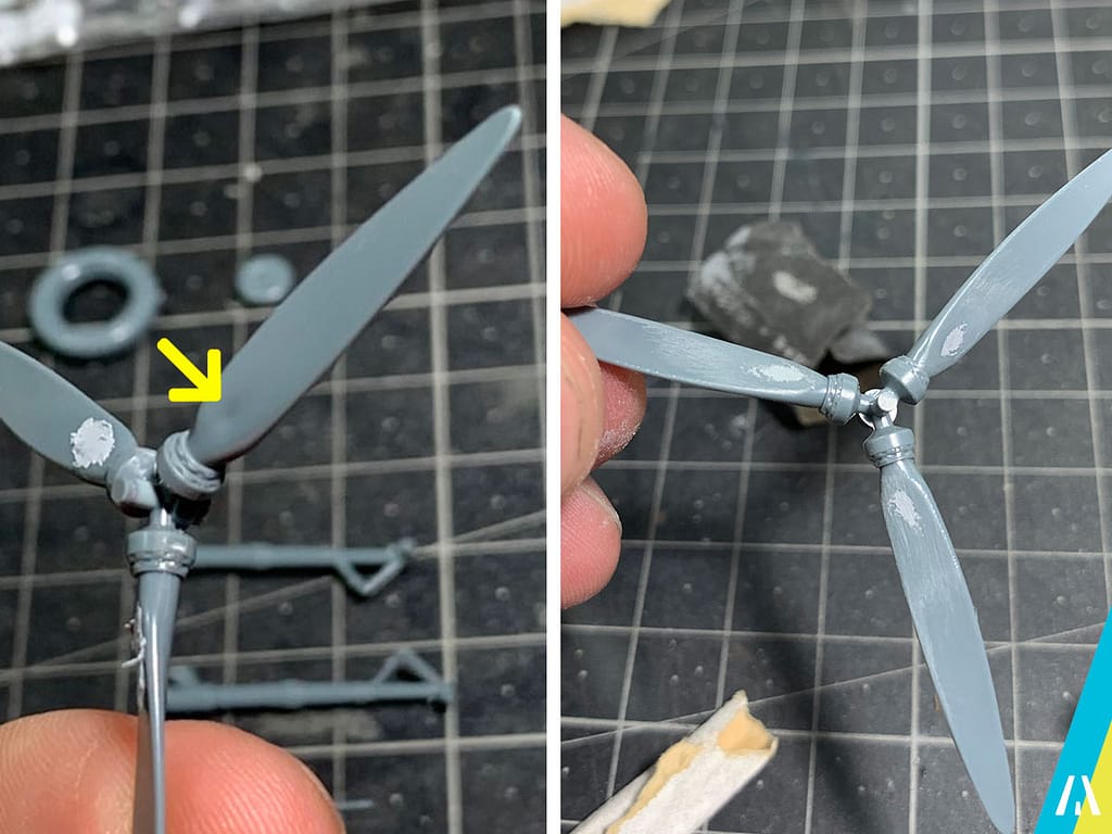 BF109 Legion Condor Weathering