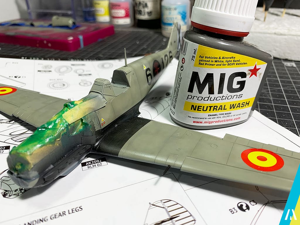 BF109 Legion Condor Weathering