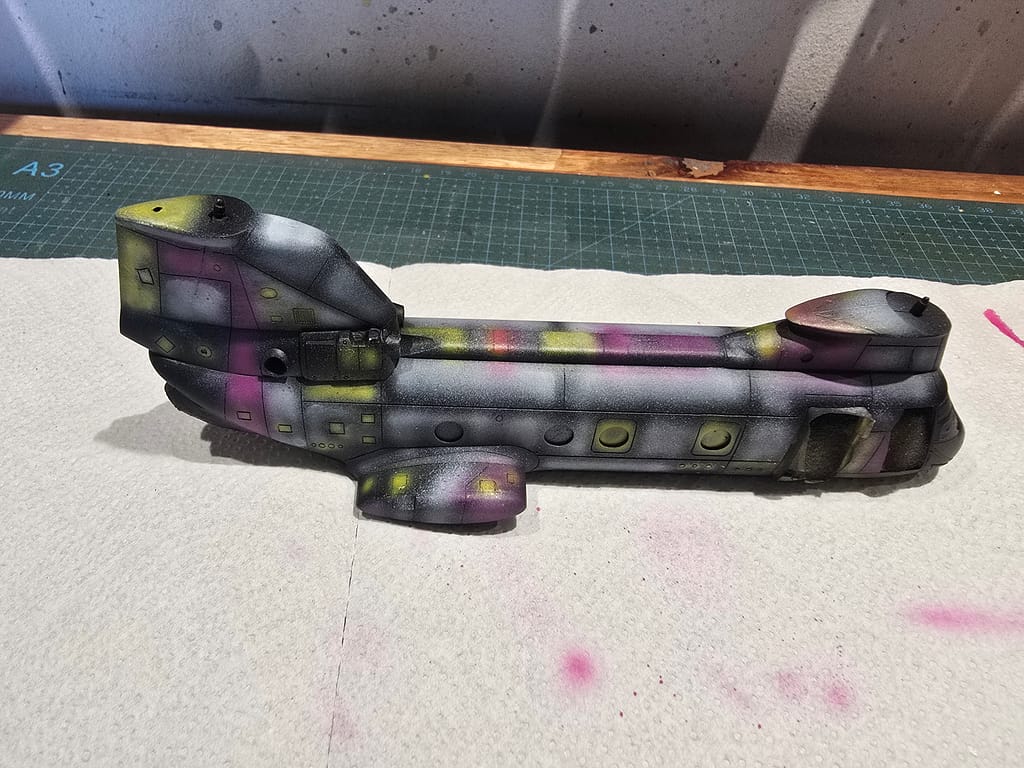 Armado, base y pre-shading