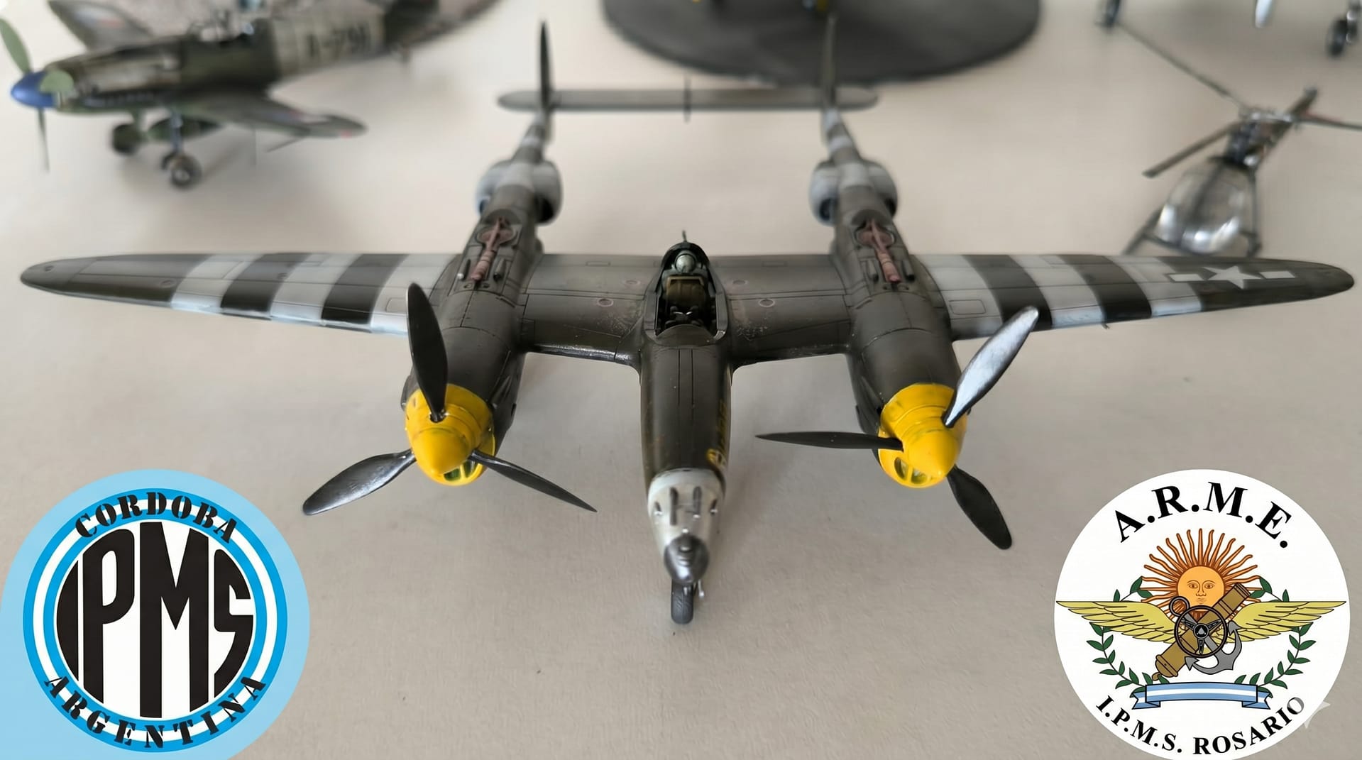 P‑38 Lightning “El Diablo de Dos Colas” — Proyecto de Facundo Flores (IPMS ARME)