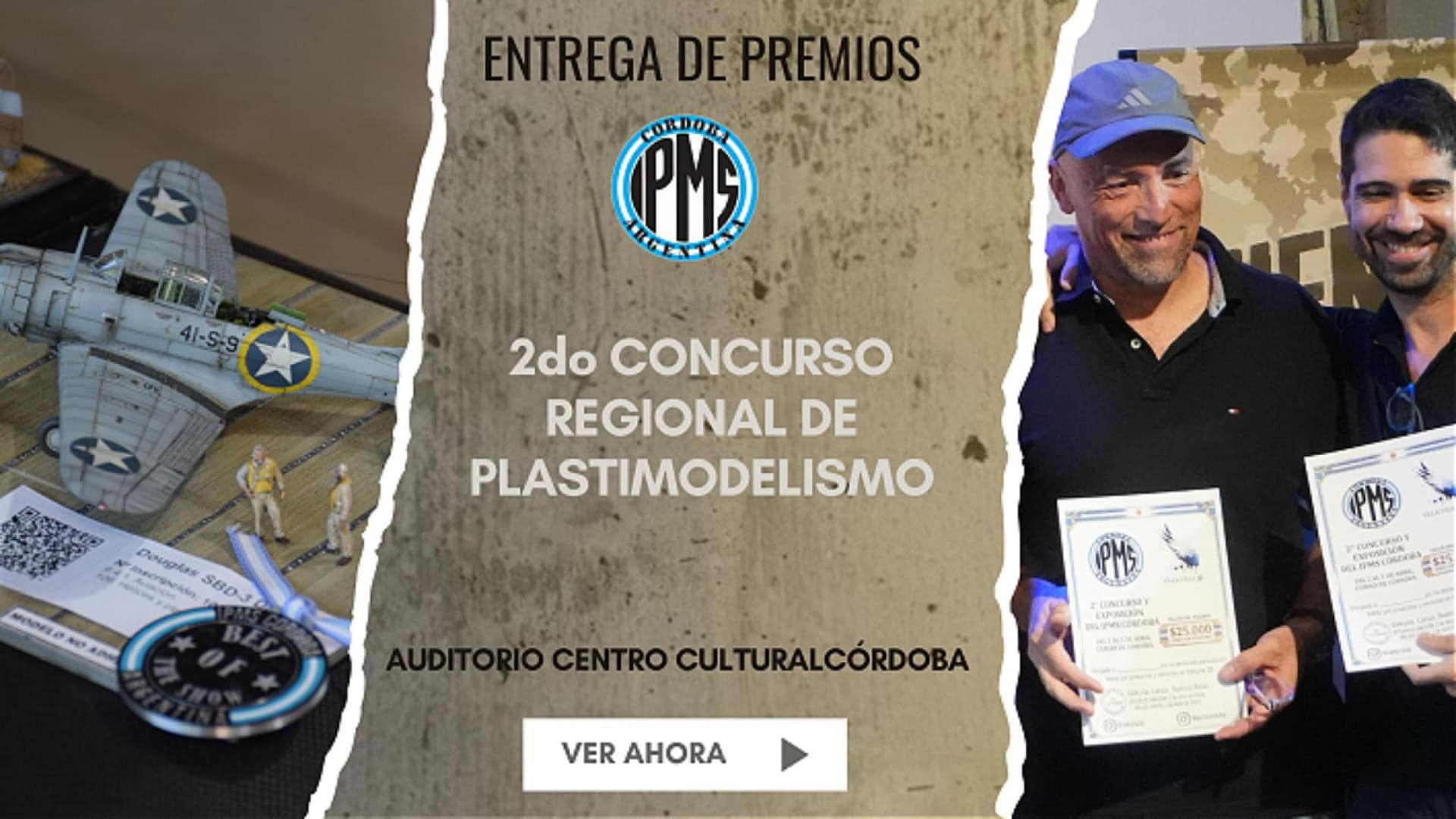 Entrega de Premios – 2º Concurso Regional de Plastimodelismo IPMS Córdoba 2026