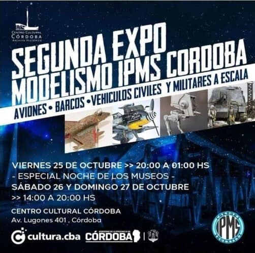 2.ª Exposición de Plastimodelismo y Modelismo Estático — IPMS Córdoba